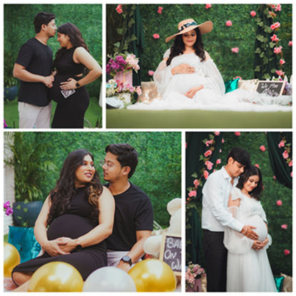 Maternity Shoot Dresses on Rent: A Dreamy Experience with Rental Outfits and Photography Adda