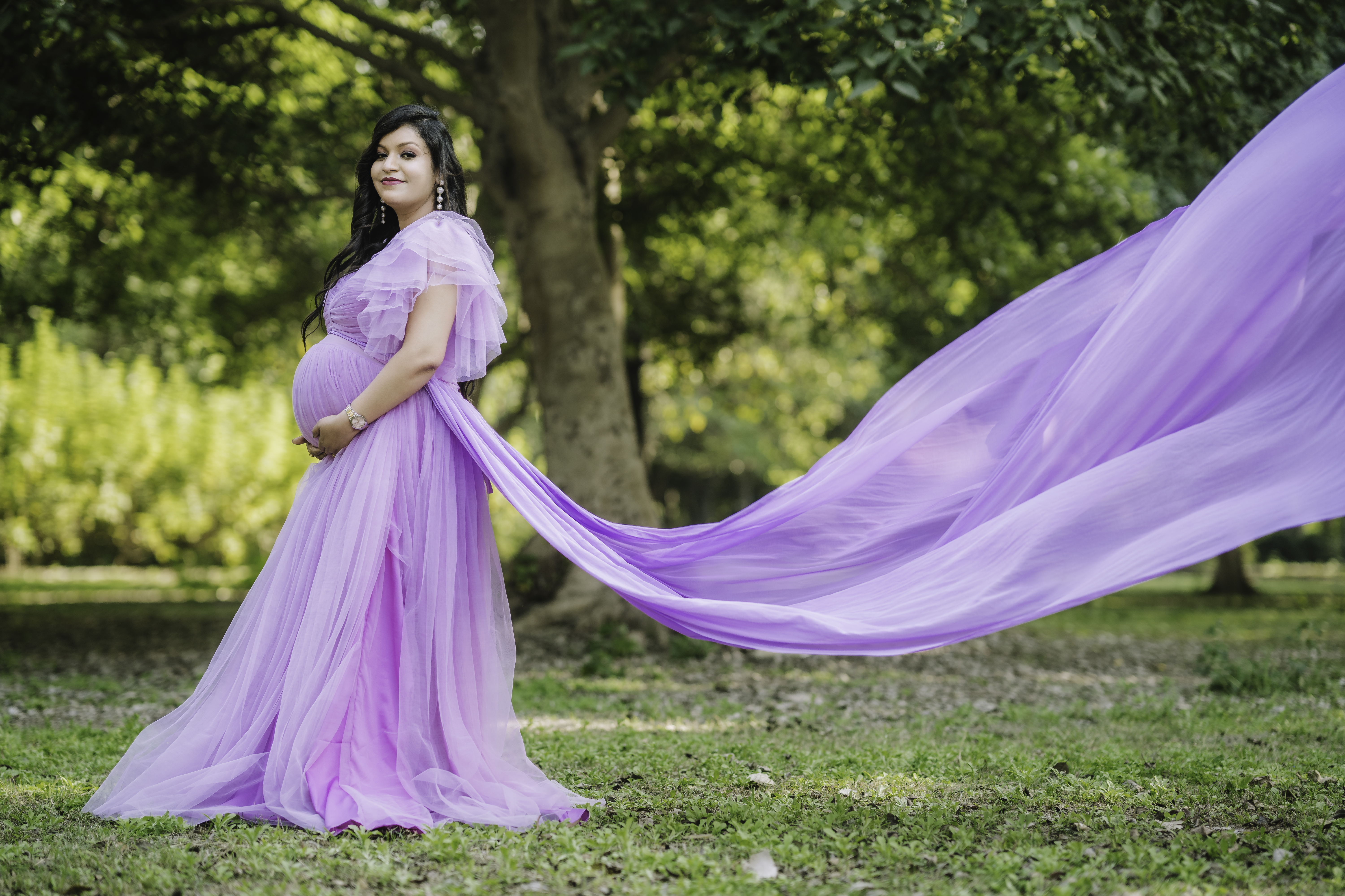 Pregnancy Photoshoot at Varanasi
