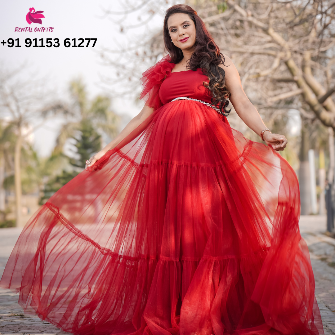 Flowy Gowns on Rent