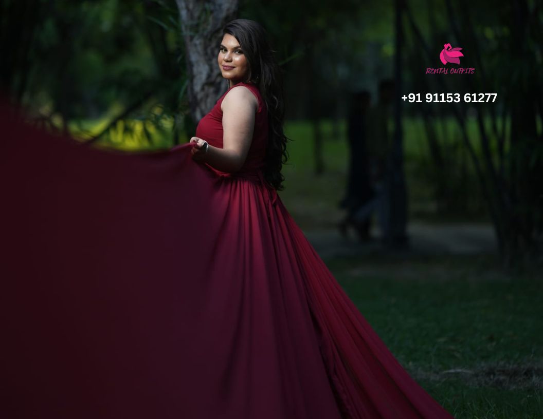 Premium Outfits on Rent gowns for Photoshoot
