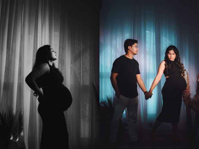 Maternity Shoot in Kandivali East, Mumbai by Photography Adda & Rental Outfits: Capturing Precious Moments
