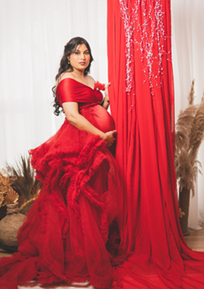 Outfits on Rent for Maternity Shoots: Celebrate Your Journey with Rental Outfits & Photography Adda