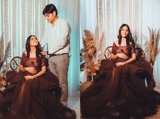 Maternity Shoot Dresses on Rent Near You by Rental Outfits & Photography Adda