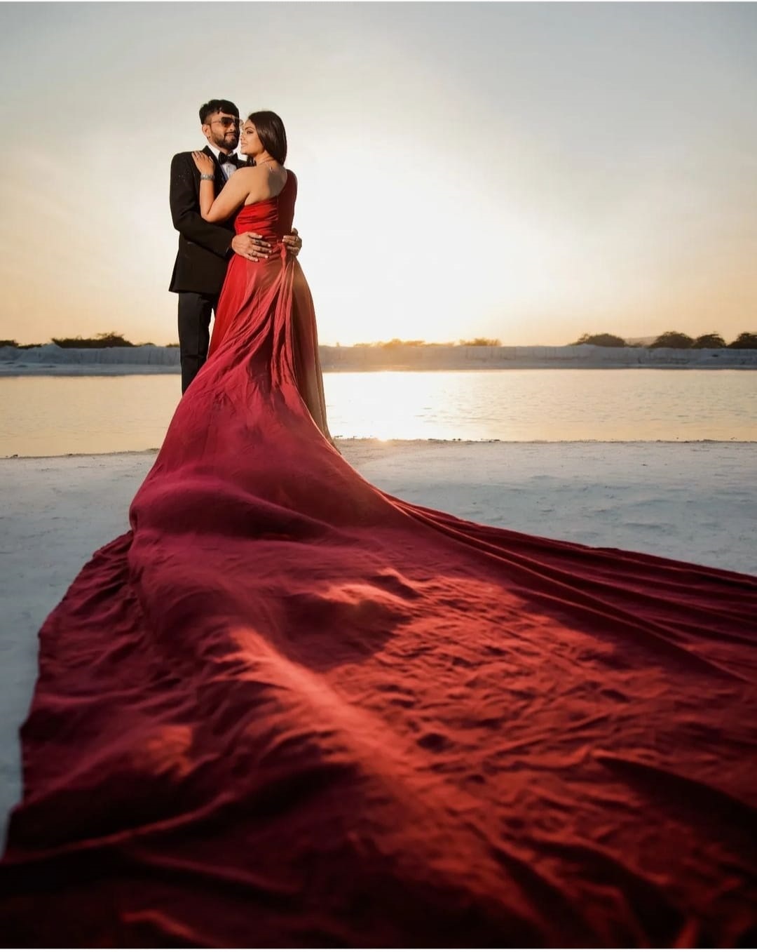 Pre-wedding Shoot at ice location