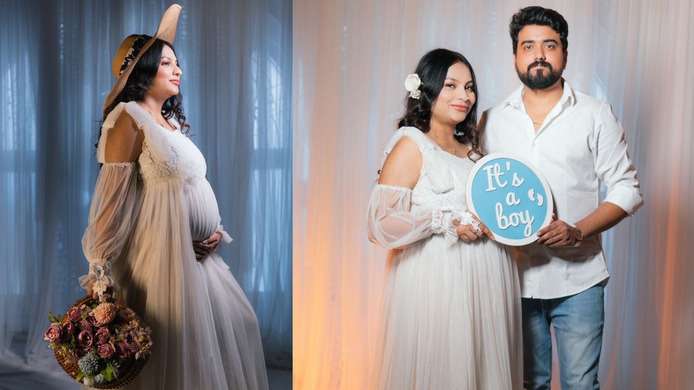 Radiant Love Best Maternity Photoshoot in Vivek Khand Lucknow